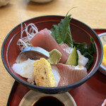182395700 - 海鮮丼+豊橋カレーうどん