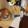 Cafe ROUTE96 - 料理写真:96バーガー＋ミニポテト＋ドリンクその２
