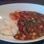 カフェ・レストラン　ブリエッタ - ひき肉とひよこ豆のカレー