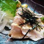 田中屋 - 地鶏のタタキ