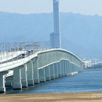 但馬屋 - 連絡橋＆ゲートタワービル　関西空港から撮影。