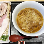 超純水採麺 天国屋 - 2022/8/20限定・清淡らーめん（醤油）（1500円）