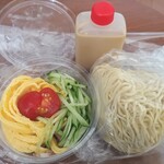 らーめん もんつきかかか - 冷やし中華（持ち帰り）@700