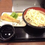 Marugame Seimen - もりうどんとイワシの天ぷら