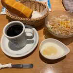 コメダ珈琲店 渋谷道玄坂上店 - アパホテル朝食セット