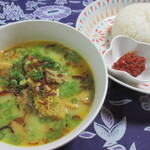 Warung Berkah Jaya - Soto Babat（ハチノスのココナッツミルク煮込み）　