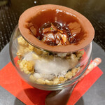 燈里屋 - 溶かして食べる　チョコクッキードーム　もう溶けちゃった