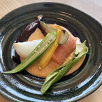 はまさいさい - 地元野菜のグリル　1,400円