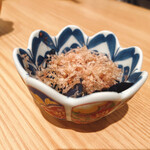 Sushi Sake Sakana Sugitama - かつお節ぶっかけわさび茄子 329円 