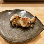 不動前 すし 岩澤 - 追加のげそ焼き