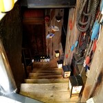 上野アメ横のひもの屋 - 地下の店。