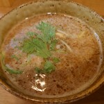 つけ麺 ひらの - つけ麺(200㌘)+味タマ♪
