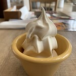 イタリア料理 カプリチョーザ - デザートのソフトクリーム