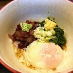 番屋みんこま - 鮪めかぶやまかけ定食。715円。