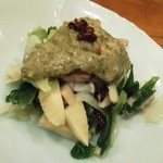 隠れ家Dinning　味杜 - たけのこと地タコ　木の芽和え