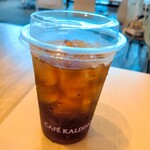 カフェ クローバー - こちらは1階下のカフェカルディーノのアイスティーですw