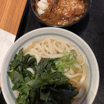 親父の製麺所 - 鳴門わかめうどんとミニカレー丼