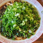 おお田ラーメン店 - たまり醤油ラーメン690円+ねぎ160円