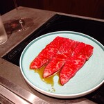 北海道焼肉 北うし - びえい和牛イチボ