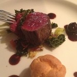 ビオディナミコ - 鹿のアロースト　サルサ　ミルティッロ