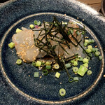 ユメノキュウサク - 本日鮮魚の胡麻カルパッチョ(鯛)