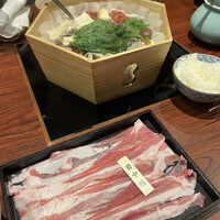 瓢嘻 八重洲店 - 岩中豚 出汁しゃぶ
