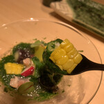 bird's nest - コーンが甘い(o^^o)