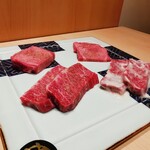 恵比寿 うしみつ - 神谷商店の黒たん、はらみ