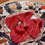 恵比寿 うしみつ - ヒレ食べ比べ