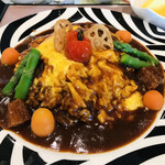 筑波東急ゴルフクラブレストラン - レディースランチ♦️オムハヤシ