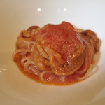 やまぐち - ＜2013.3月＞生ウニとフルーツトマトのソースのパスタ