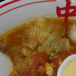 蒙古タンメン中本 - 冷やし五目蒙古タンメン（キャベツ）