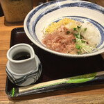 若菜そば - 冷やしぶっかけそば430円