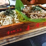 喫茶処 あん庵 - 渓流そばとへぎそば