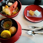 一舞庵 - デザート盛り合わせ