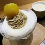 モンブランスタイル - モンブランパフェ