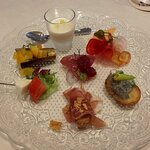 リストランテ ラ ソリア - 前菜盛り合わせ（2022.7）