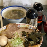 らー麺　Do・Ni・Bo - 煮干し油そば味玉付き780円
