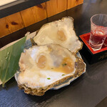 Kappou Sakaba Raku Do - 岩牡蠣の殻　厚みもあり重い
