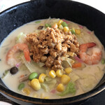 くまもと中央カントリークラブ - 冷し豆乳ちゃんぽん