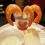 Ab・de・F - 海老のカクテル 2色ソース