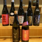 割烹阿吽 - 豊富なバリエーションの日本酒