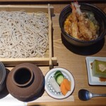 江戸蕎麦 僖蕎 - 蕎麦とミニ天丼