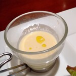 ラ・クチーナ - 玉蜀黍の冷製スープ