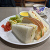 cafe Jun style - ミックスサンド、コーヒー