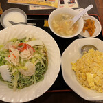 星宿飯店 - 日替りC（海鮮冷麺+半炒飯）