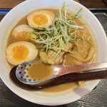 らーめん専家 羅妃焚 - 極め味噌ラーメン860円　味玉トッピング