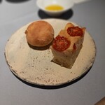 日本のイタリア料理店 sai - ドライトマトのフォカッチャ❤️