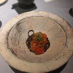 日本のイタリア料理店 sai - 蛸と魚介のアラビアータソース　イカスミを練り込んだタリオリーニ　あぁ美味しい❤️