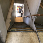 Grill Plancha - 急な階段